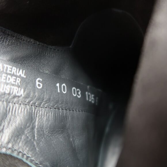 Paul Green Shoe Women 8.5 Bootie Classic Fashion Block Heel Leather Nicole Black - Picture 16 of 16